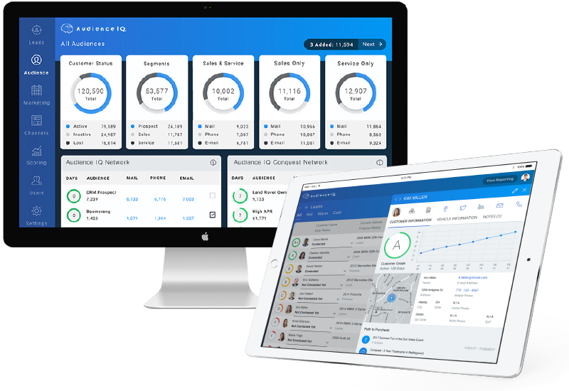 Audience IQ Desktop Tablet
